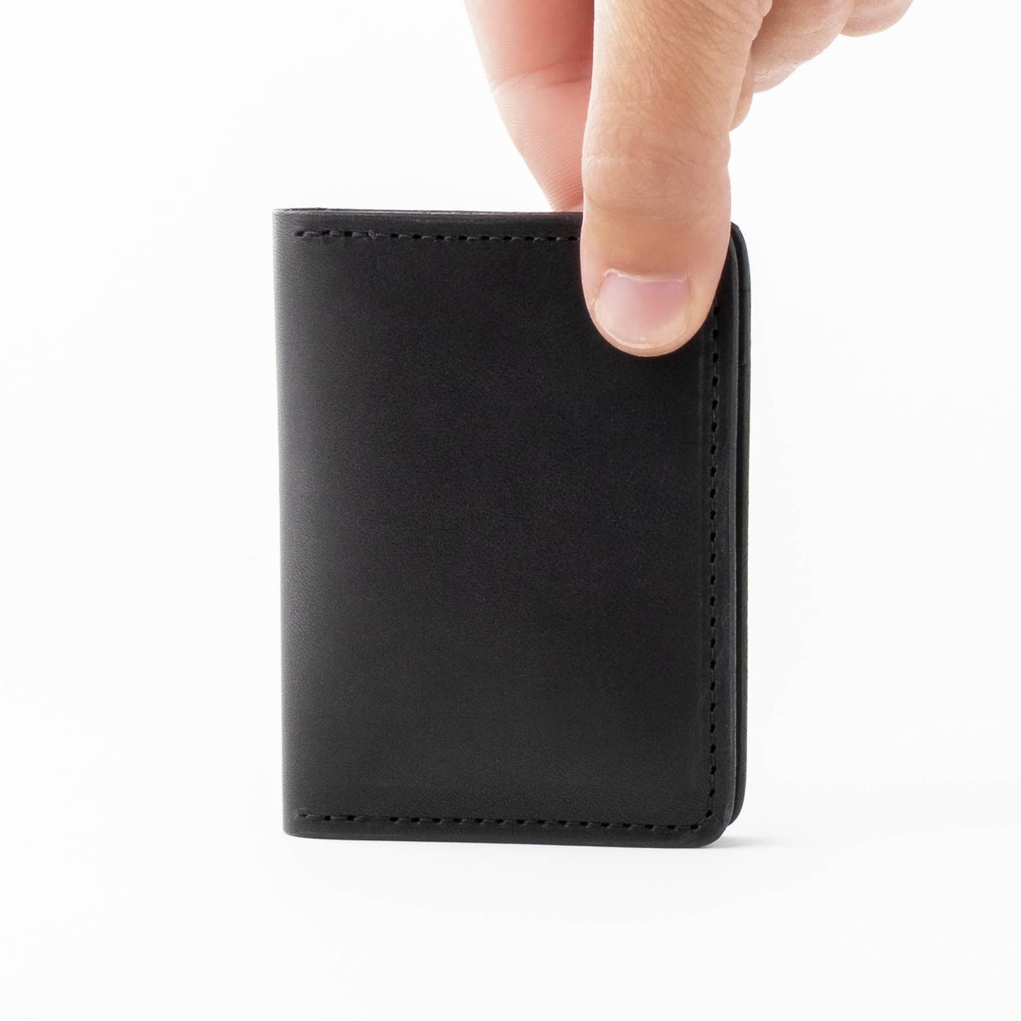 Vertical Bugs Moran Leather Wallet