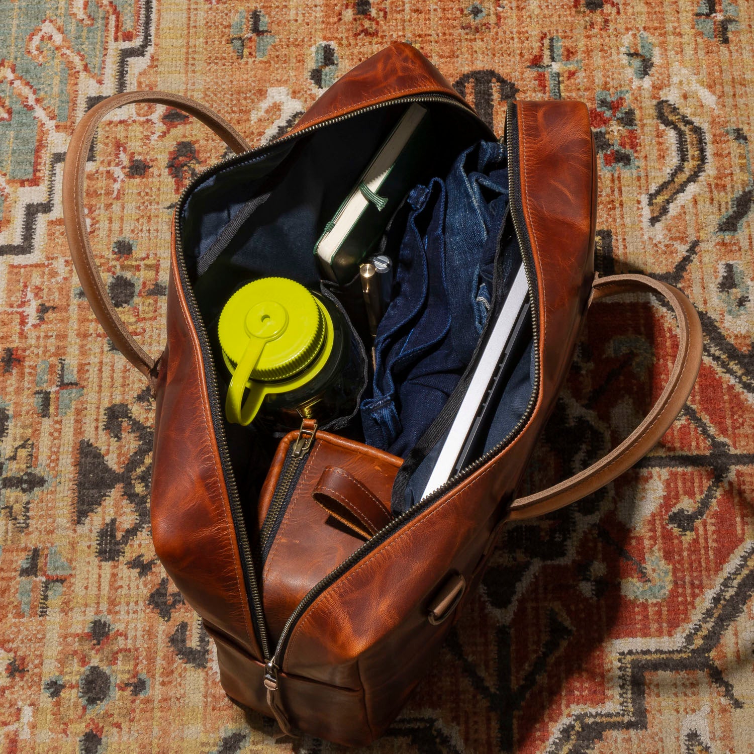 One-Off LaSalle Leather Briefcase