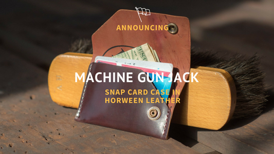 New Model: Machine Gun Jack (Snap Card Case)