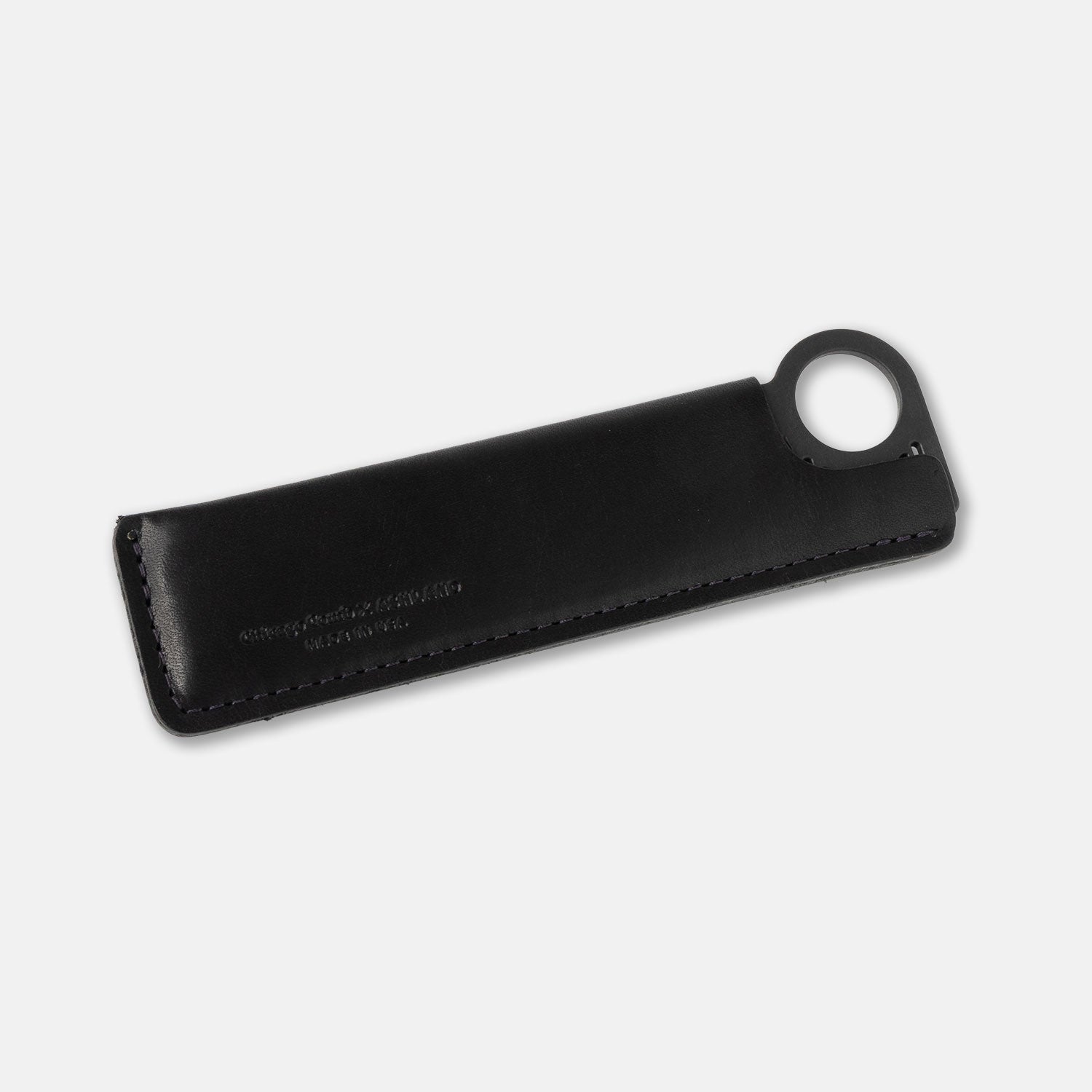 Chicago Comb & Leather Sheath