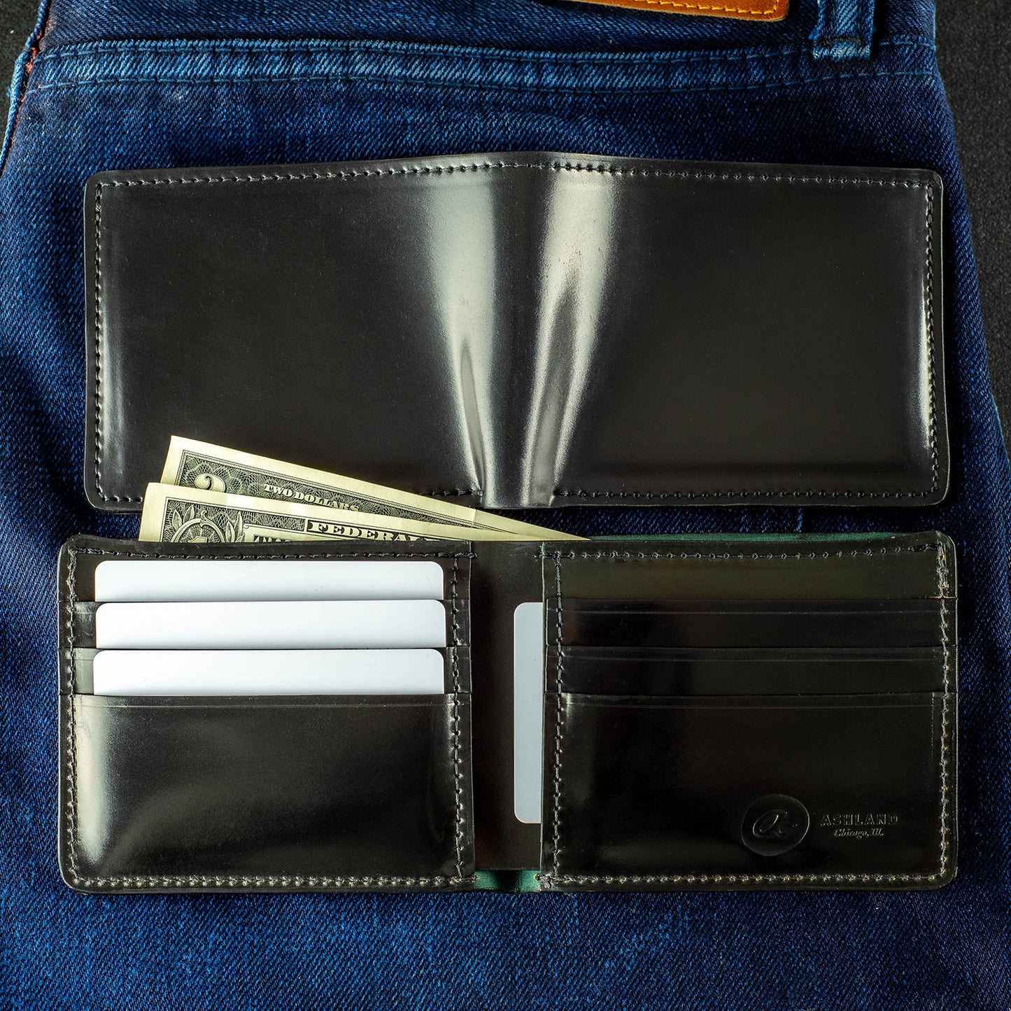 Johnny the Fox Leather Wallet