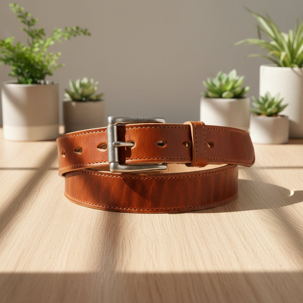Bucktown Leather Belt 1.25"