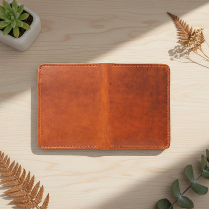 Vertical Bugs Moran Leather Wallet