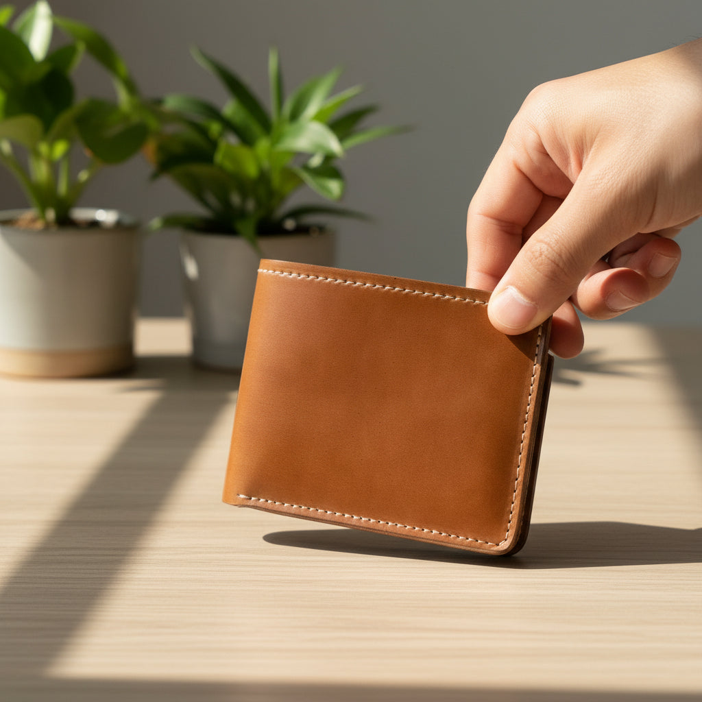 Johnny the Fox Leather Wallet