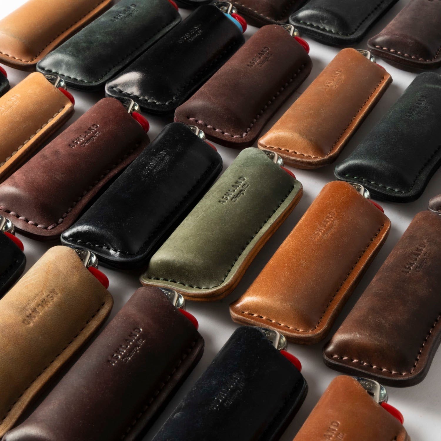 Shell Cordovan Mystery Lighter Sheath