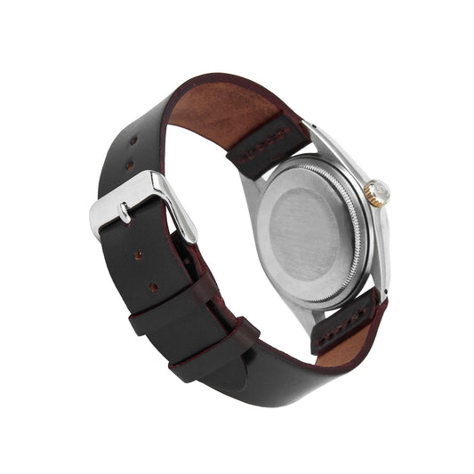 Horween Shell Cordovan Leather Watch Strap - Color #8 (20mm)