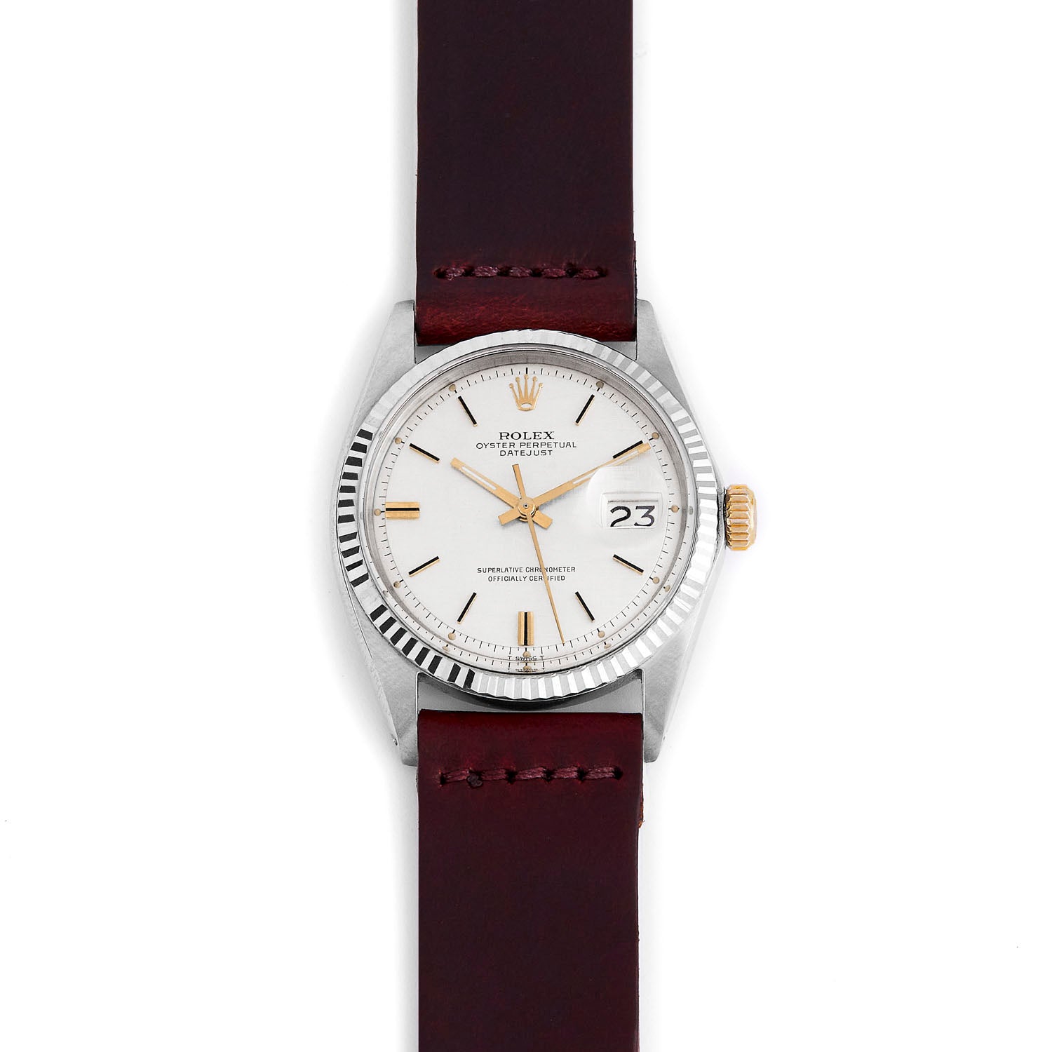 Horween Shell Cordovan Leather Watch Strap - Color #8 (20mm)