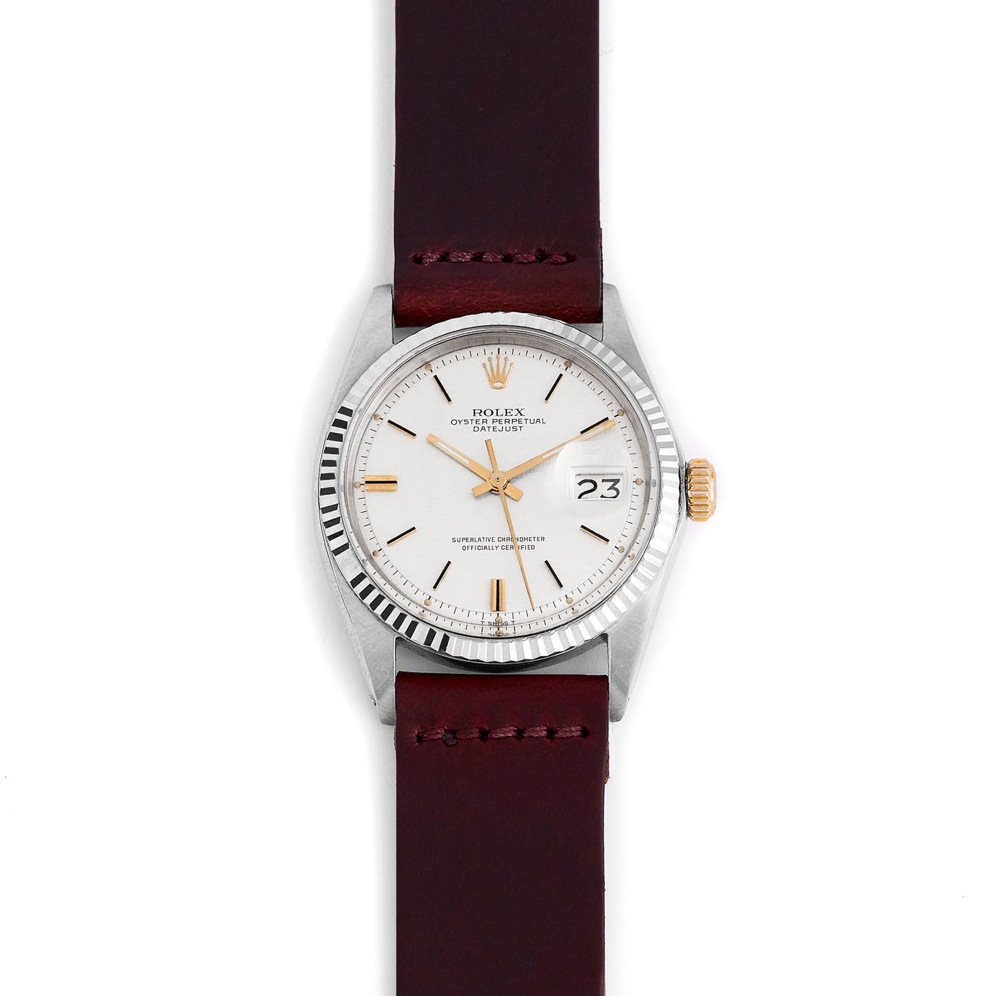 Horween Shell Cordovan Leather Watch Strap - Color #8 (20mm)