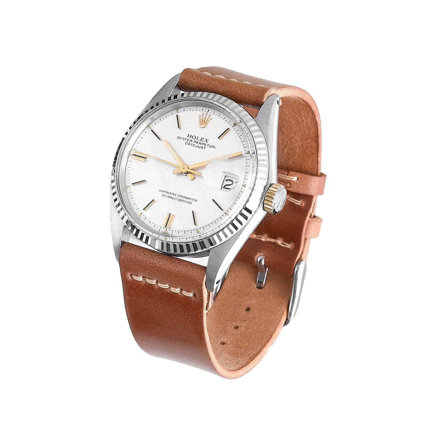 Horween Shell Cordovan Leather Watch Strap - Natural (20mm)