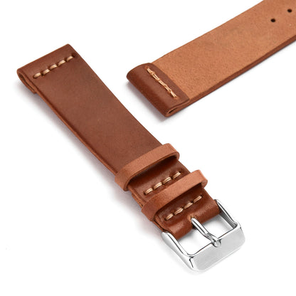 Horween Shell Cordovan Leather Watch Strap - Natural (20mm)