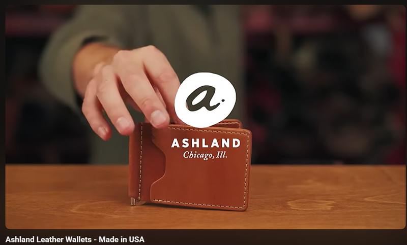 Load video: About Ashland Leather | Quality &amp; Excellence in Leather Goods
