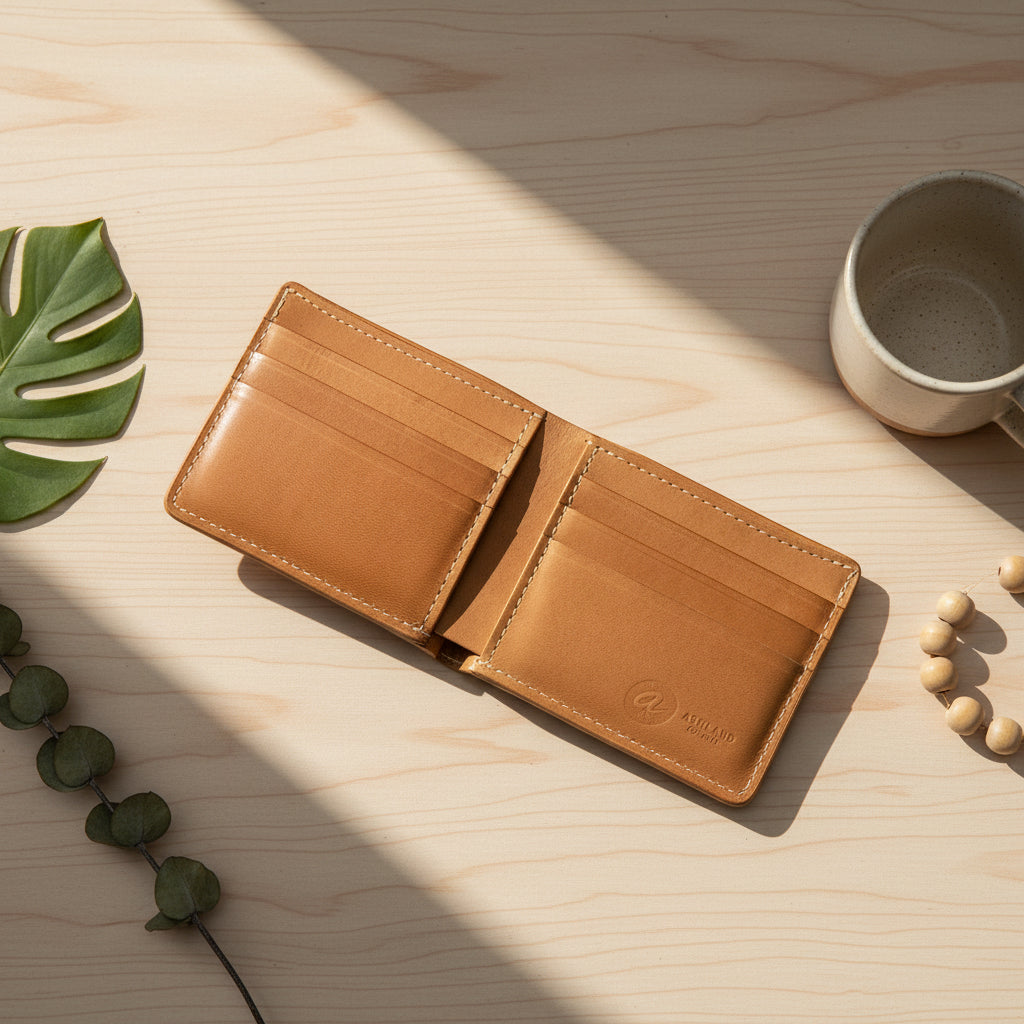 Johnny the Fox Leather Wallet