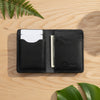 Vertical Bugs Moran Leather Wallet