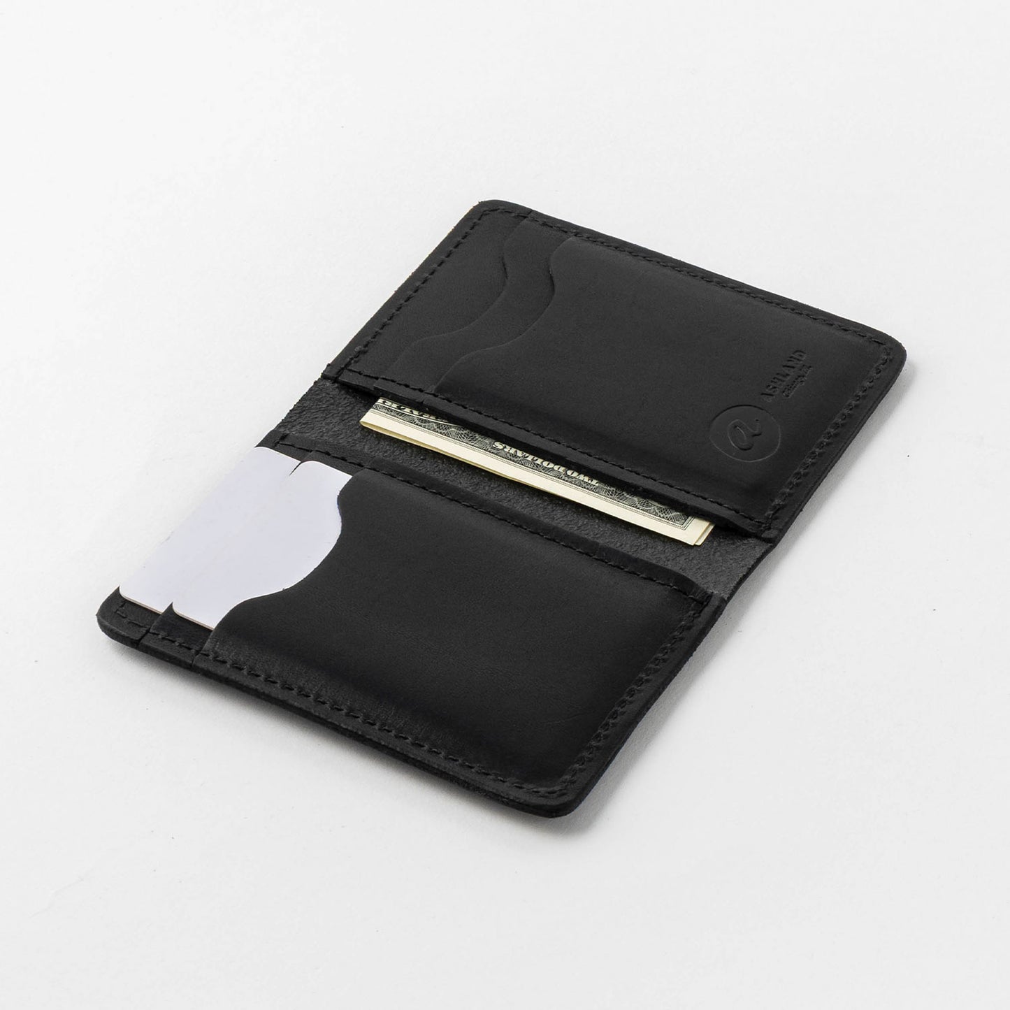 Vertical Bugs Moran Leather Wallet