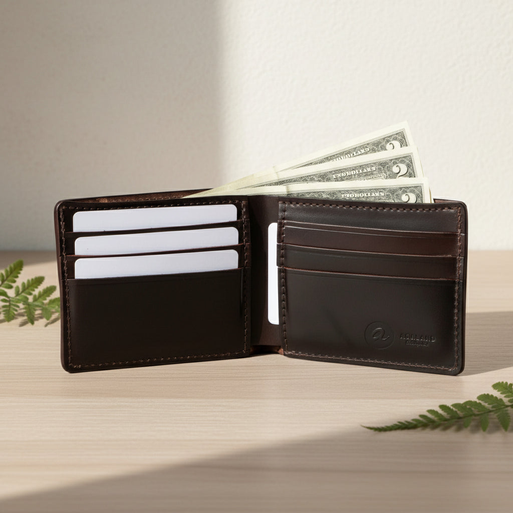 Johnny the Fox Leather Wallet