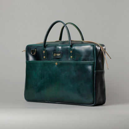 One-Off LaSalle Leather Briefcase