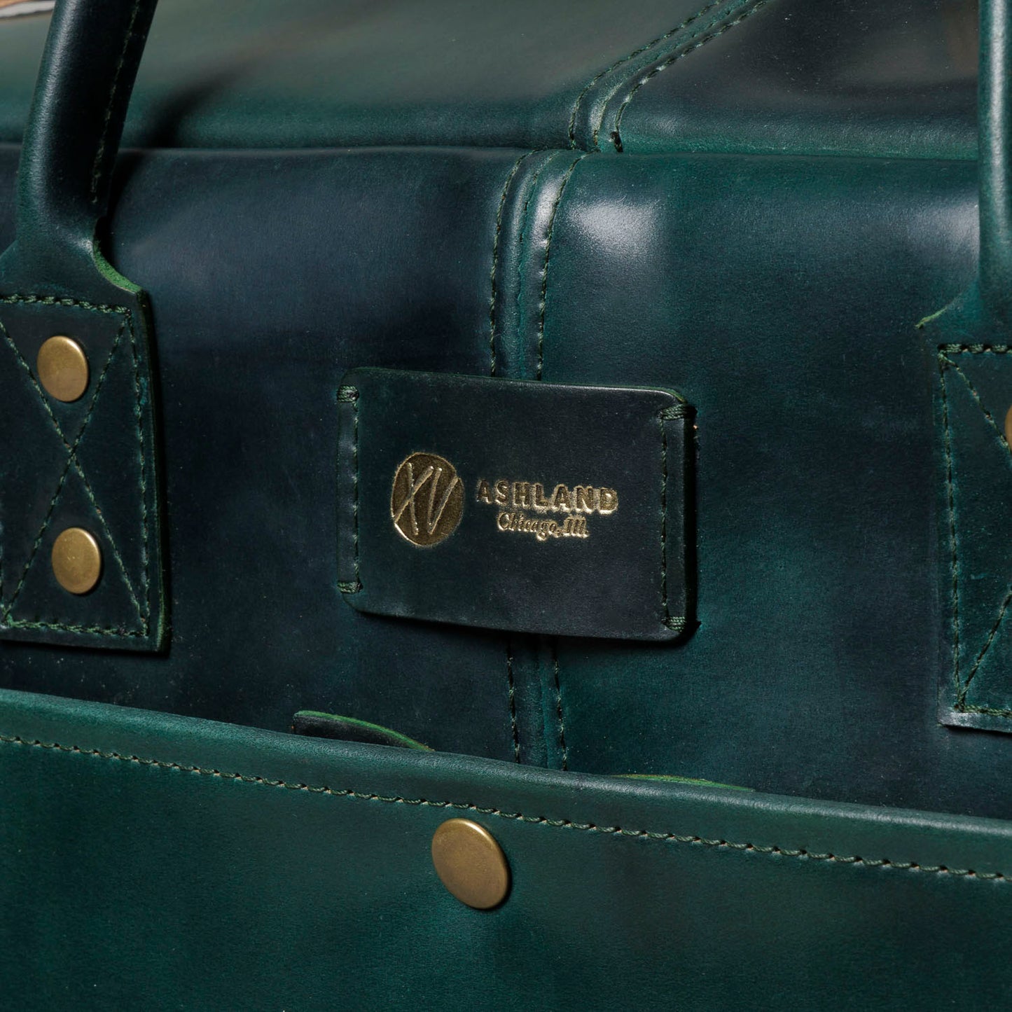 One-Off LaSalle Leather Briefcase