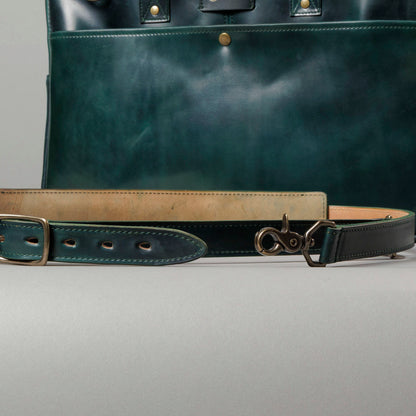 One-Off LaSalle Leather Briefcase