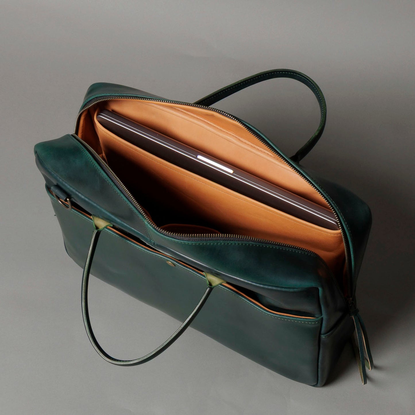 One-Off LaSalle Leather Briefcase