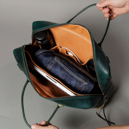 One-Off LaSalle Leather Briefcase