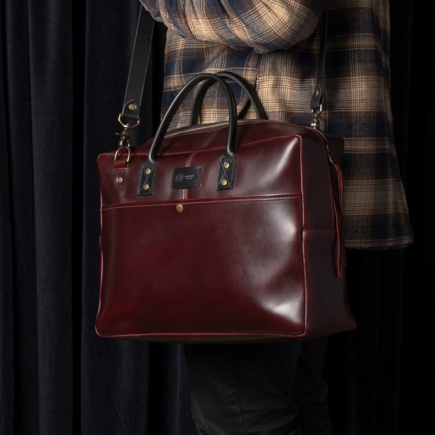Wells Leather Briefcase