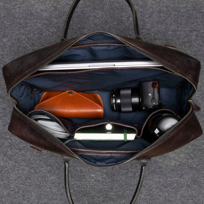 One-Off LaSalle Leather Briefcase