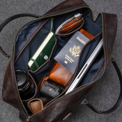 One-Off LaSalle Leather Briefcase