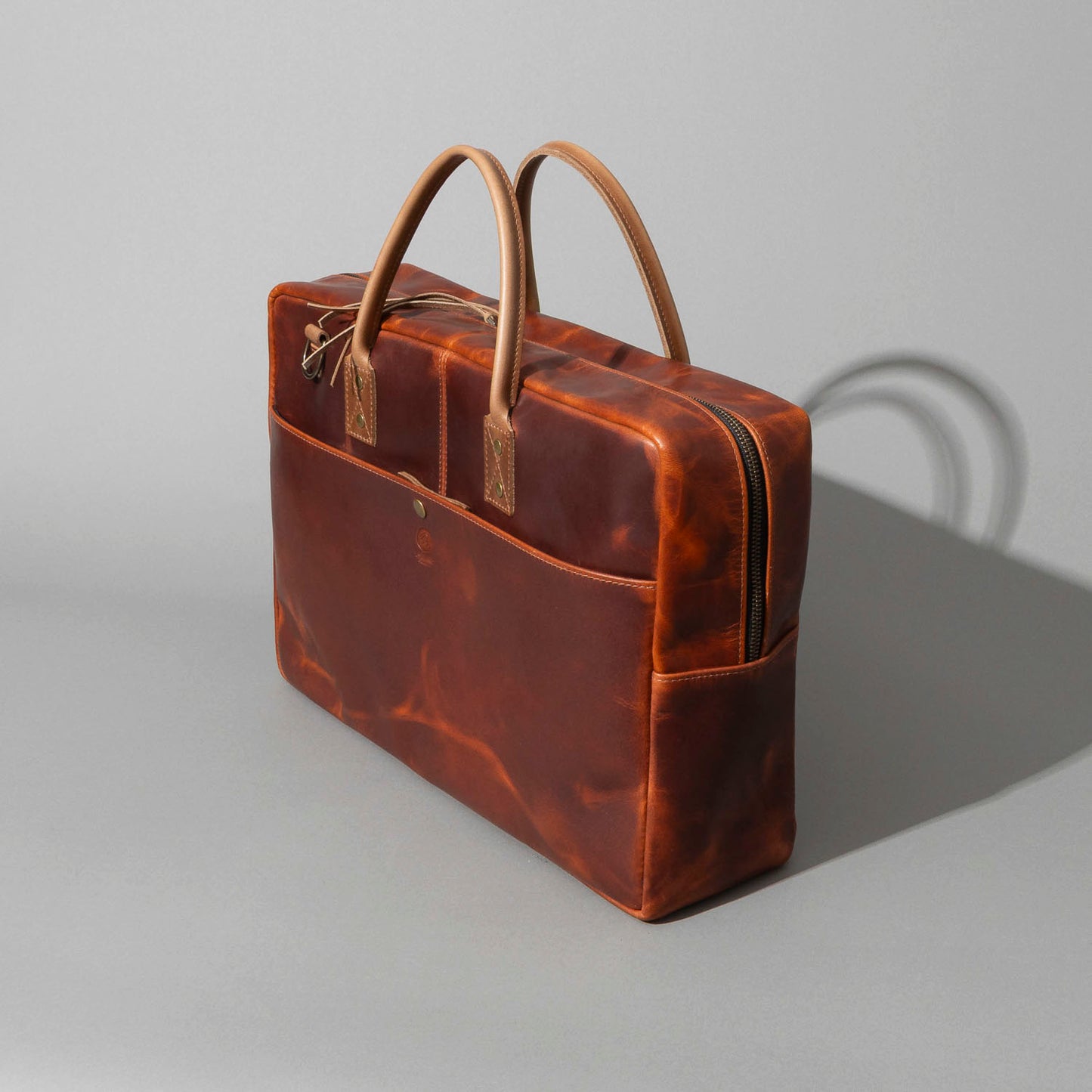 One-Off LaSalle Leather Briefcase