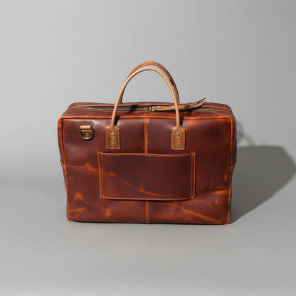 One-Off LaSalle Leather Briefcase