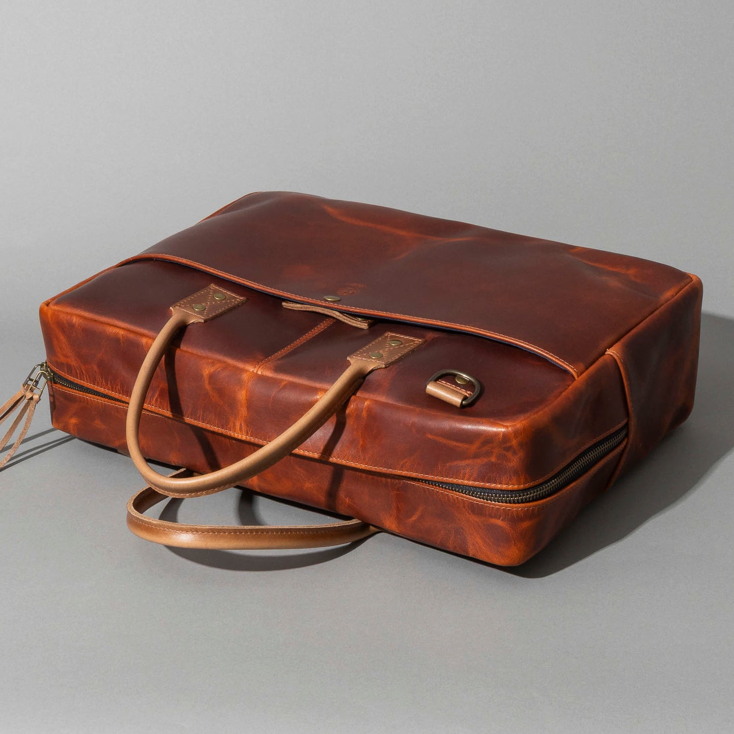 One-Off LaSalle Leather Briefcase