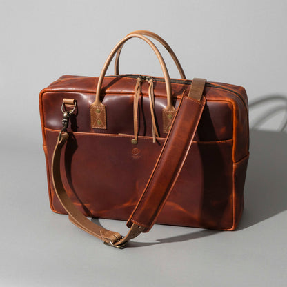 One-Off LaSalle Leather Briefcase