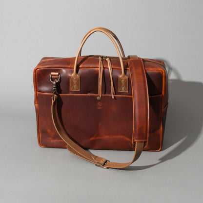 One-Off LaSalle Leather Briefcase