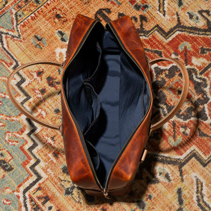 One-Off LaSalle Leather Briefcase