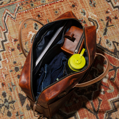 One-Off LaSalle Leather Briefcase