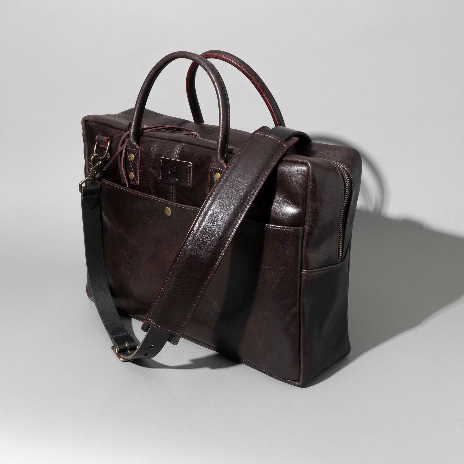 One-Off LaSalle Leather Briefcase