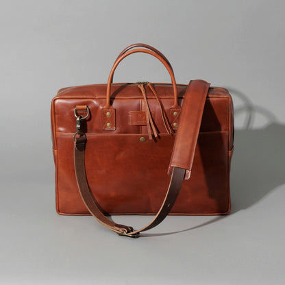 One-Off LaSalle Leather Briefcase