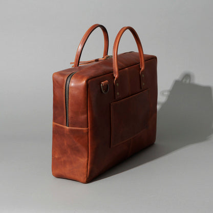 One-Off LaSalle Leather Briefcase