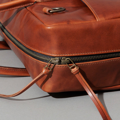 One-Off LaSalle Leather Briefcase