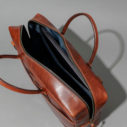 One-Off LaSalle Leather Briefcase