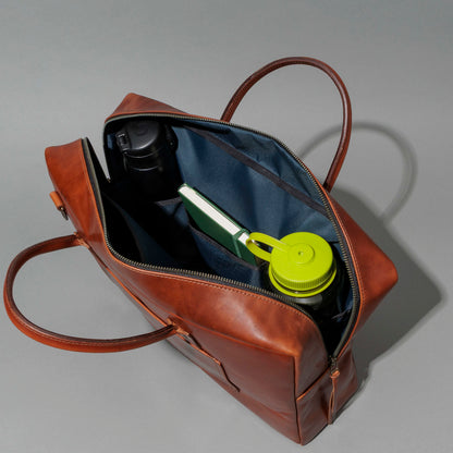 One-Off LaSalle Leather Briefcase