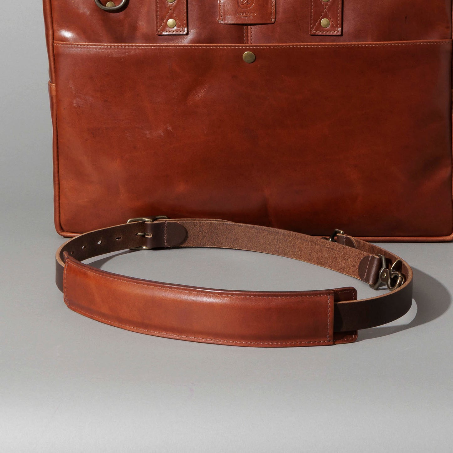 One-Off LaSalle Leather Briefcase