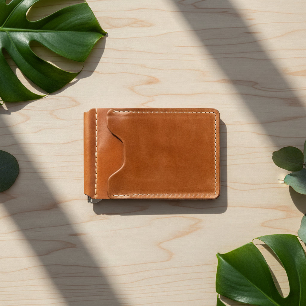 Capone Leather Money Clip