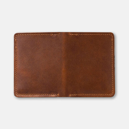 Vertical Bugs Moran Leather Wallet