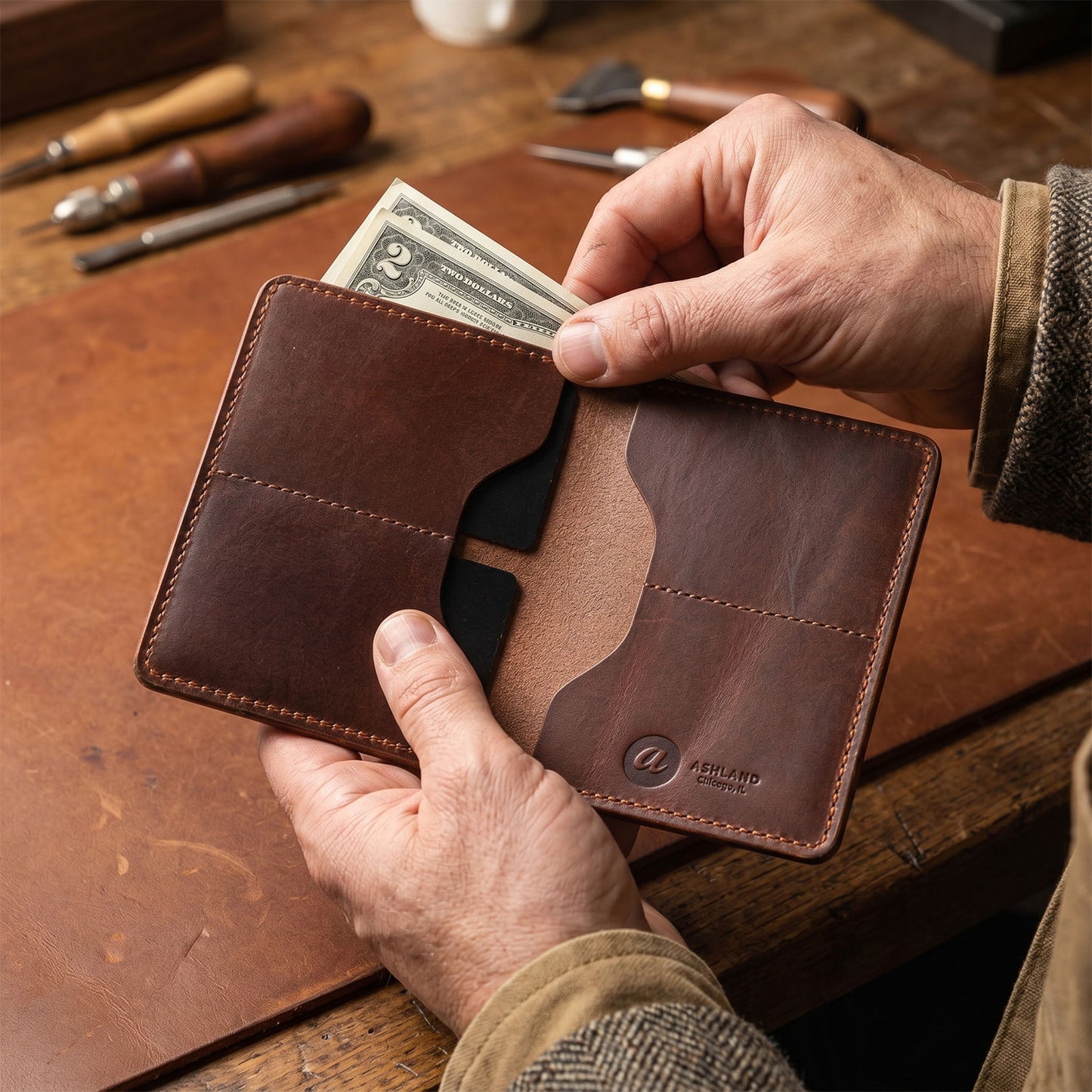 Fat Herbie Leather Wallet