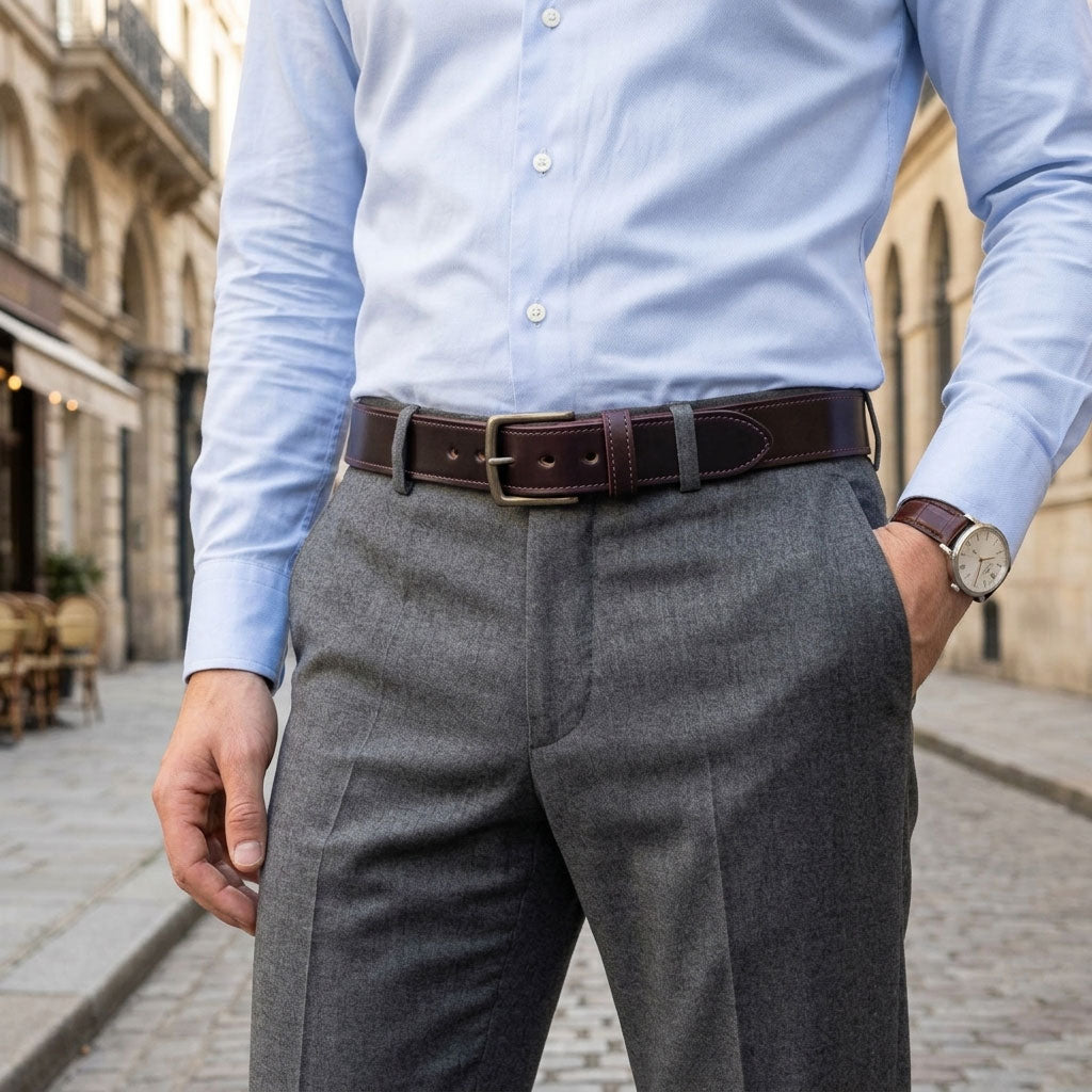 Shell Cordovan Belt