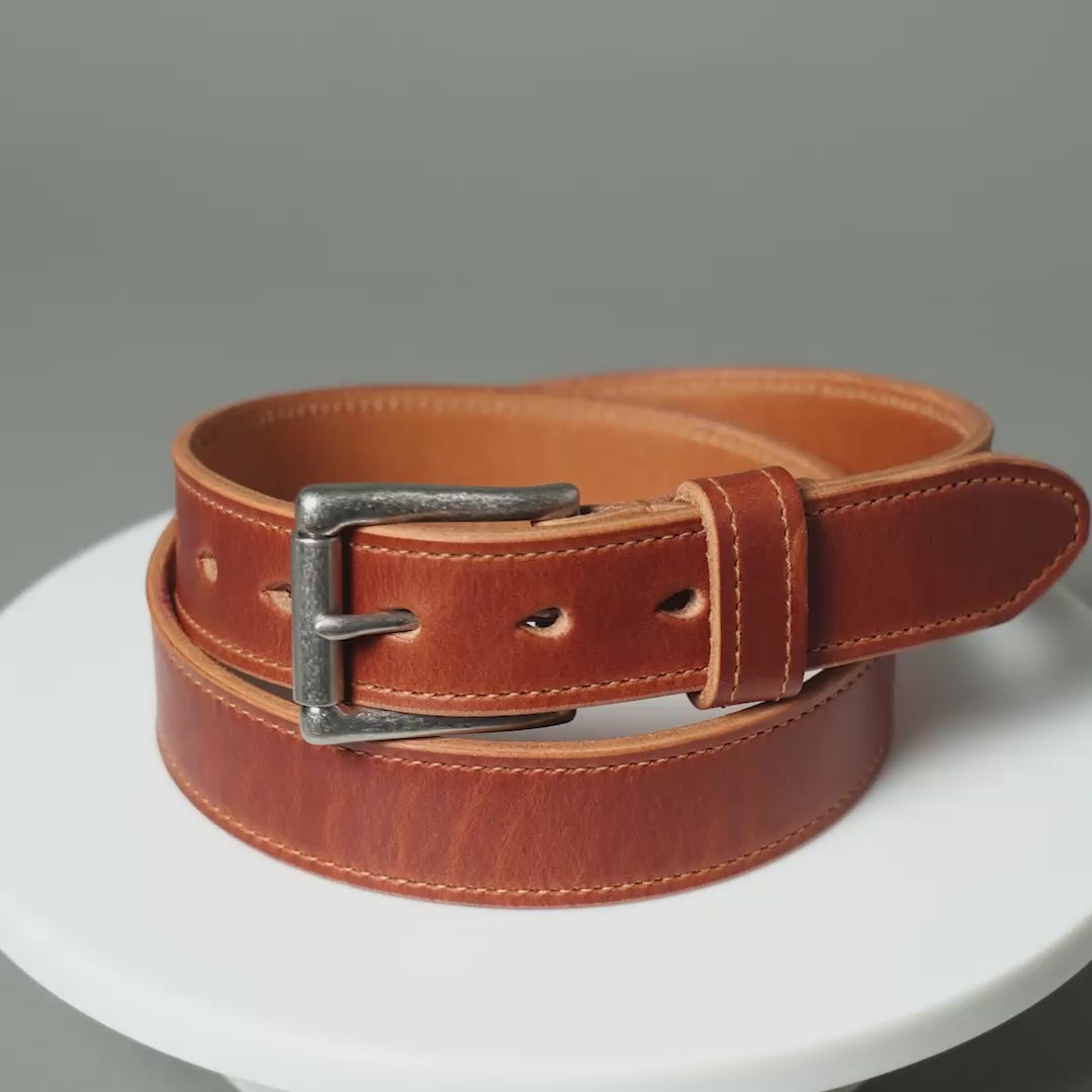 Bucktown Leather Belt 1.25
