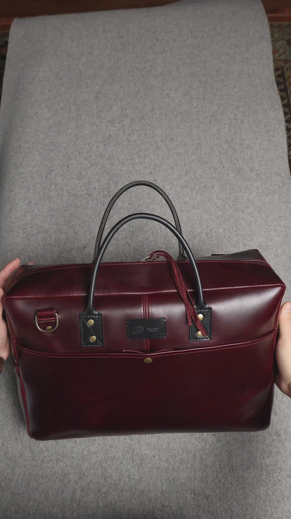 Wells Leather Briefcase