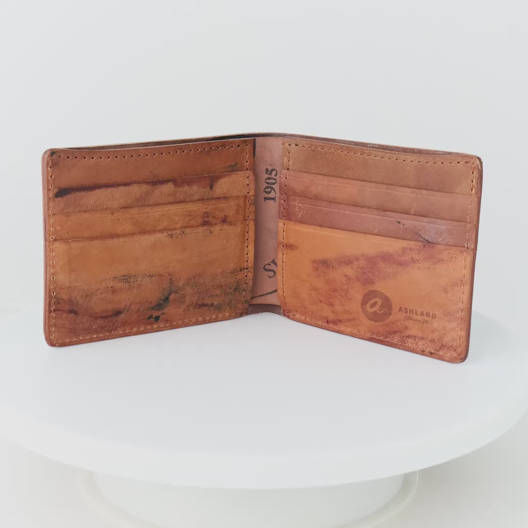 Johnny the Fox Leather Wallet