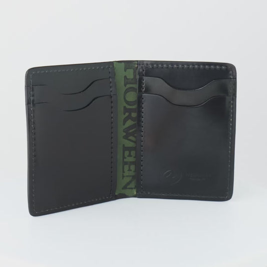 Vertical Bugs Moran Leather Wallet