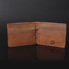 Spin video of Johnny the Fox men's leather bifold wallet